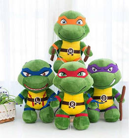 Черепашки Ніндзя М'які іграшки Ninja Turtles