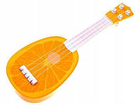 Гитара игрушечная Fan Wingda Toys 819-20, 35 см (Апельсин)