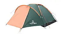 Летняя палатка для туризма Totem Summer 4 Plus TTT-032 палатка для непродолжительных походов, четырехместная