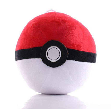 М'яка плюшева іграшка Pokemon Ball Покебол 15 см Покемон Pokemon