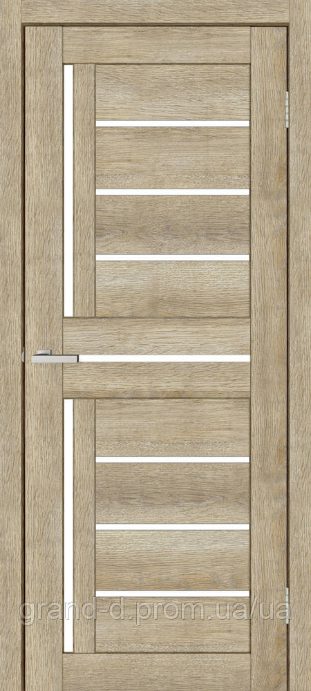 Двері міжкімнатні Оміс Deco 04 Cortex, колір дуб tobacco