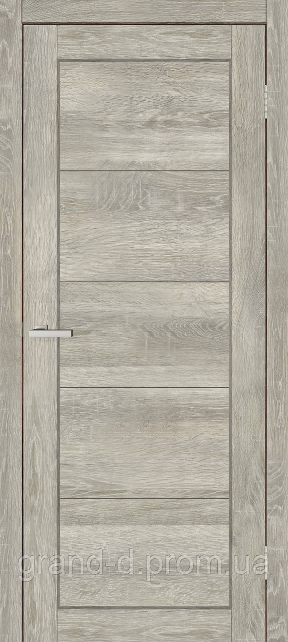 Двері міжкімнатні Оміс Deco 07 Cortex, колір дуб bianco line