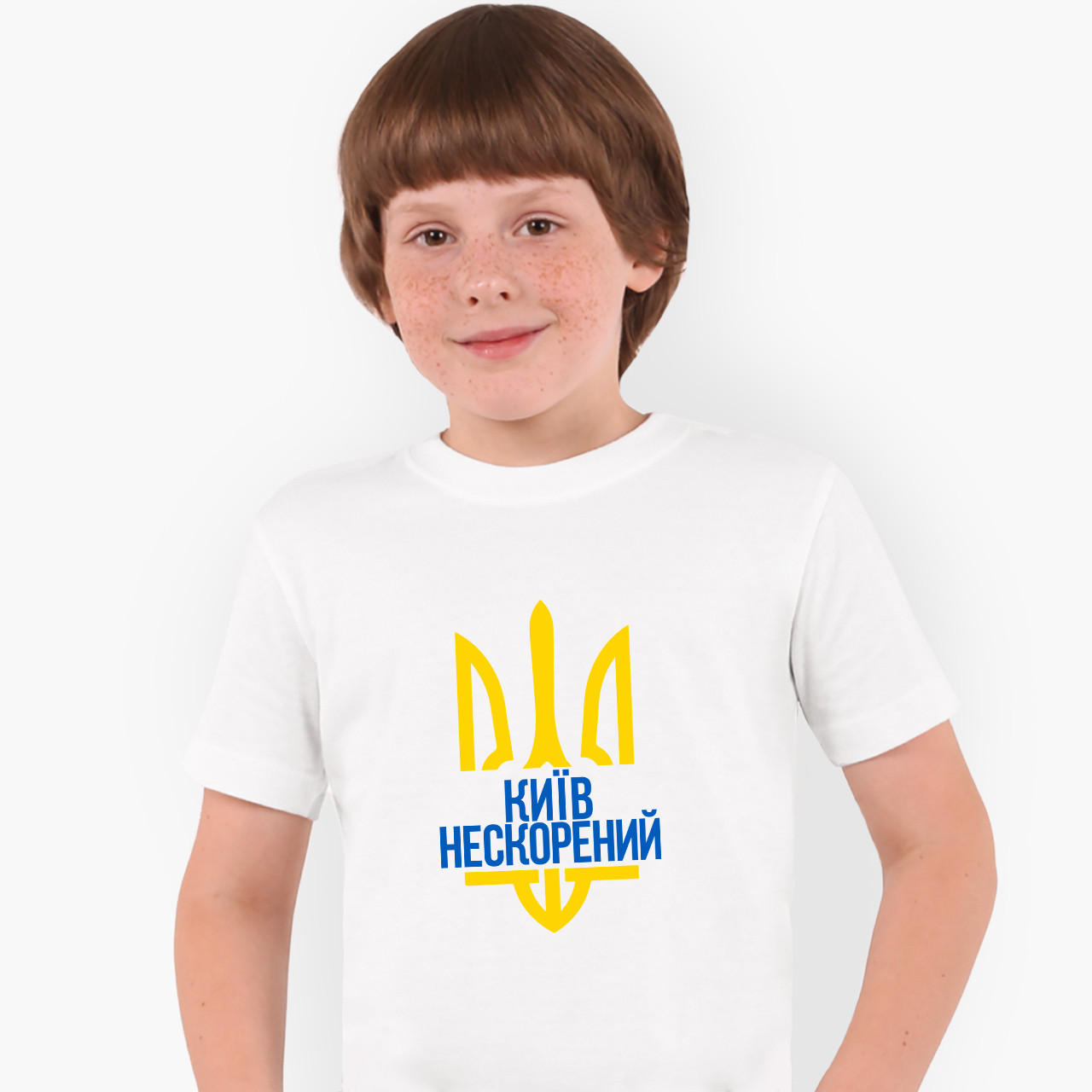 Дитяча футболка Непокоренный Киев, футболка для дітей Патріотичні, фото 1