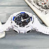 Годинник наручний Casio G-Shock GA-100 White-Blue-Black, фото 5