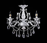 Люстра для спальні LKM777/3 (WT+SL), фото 3