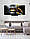 Модульна картина на полотні на стіну для інтер`єру/спальні/прихожої DK Чорно-біла дівчина у золоті 53x100 см (MK30234_E), фото 2