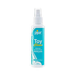 Антибактеріальний спрей для секс -іграшок Pjur іграшка чиста 100 мл без алкоголю, делікатної