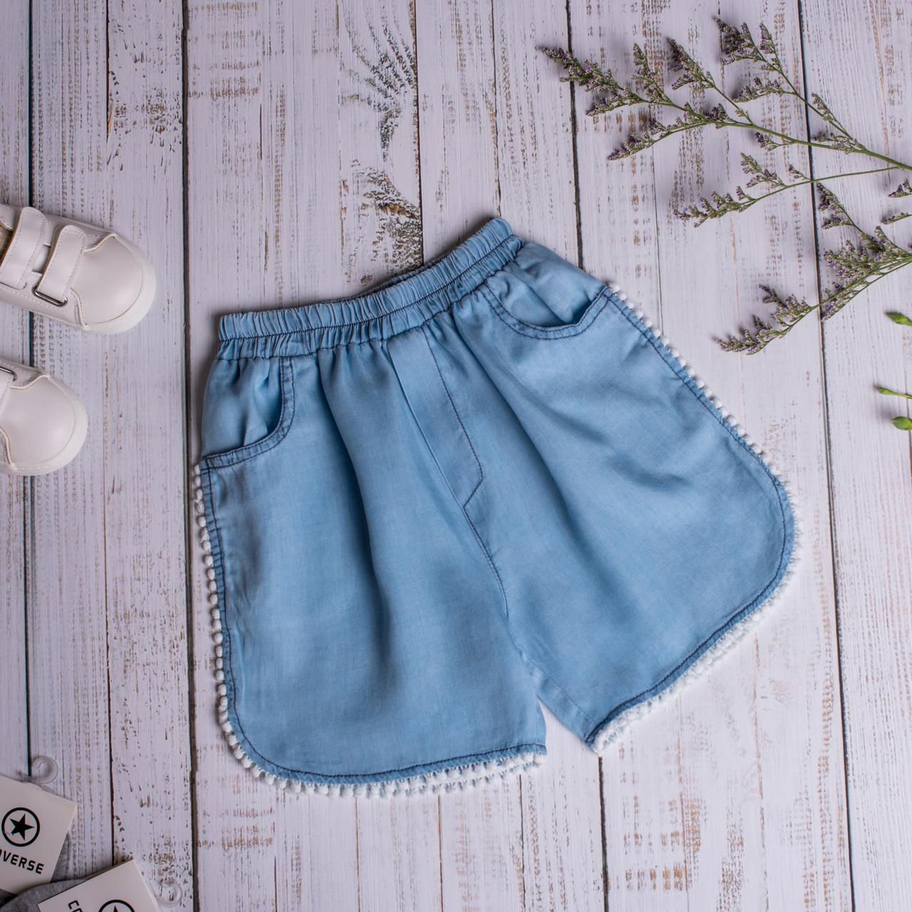 Легкі шорти дитячі джинсові Boho - 110