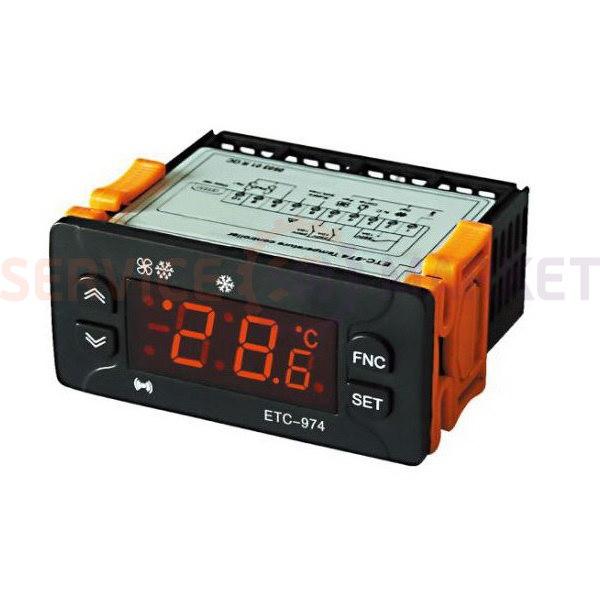 Контролер ETС-974 (мікропроцесор 2 датчики) 220 V 8 A Elitech, ціна 985 ...