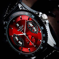 Чоловічий годинник Winner Classic Red