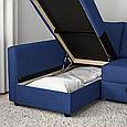 Кутовий диван-ліжко FRIHETEN / KLAGSHAMN IKEA 494.443.26, фото 6