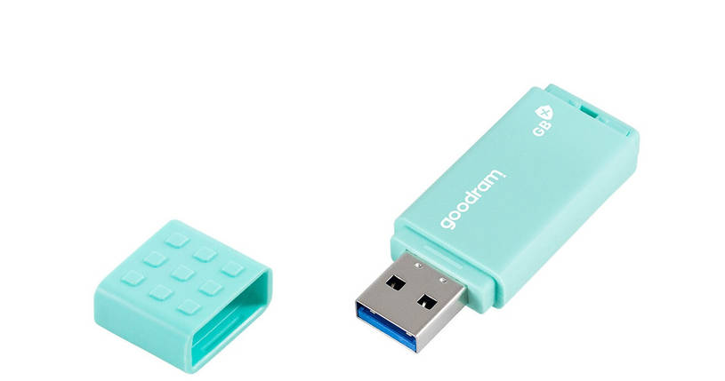 Флешка USB 3.0 16GB GOODRAM UME3 Care Green (UME3-0160CRR11), фото 1
