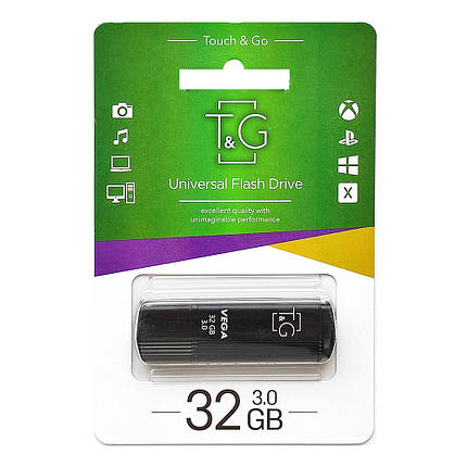 Флешка USB 3.0 32GB T&G 121 Vega Series Black (TG121-32GB3BK), фото 3