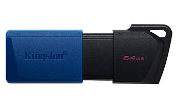 Флешка USB 3.2 64GB Kingston DataTraveler Exodia M Black/Blue (DTXM/64GB), фото 3