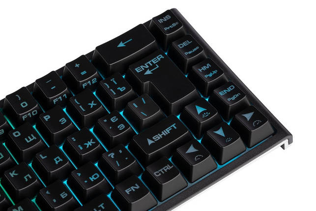 Клавіатура 2E Gaming KG350UBK RGB Ukr (2E-KG350UBK) Black USB, фото 3