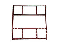 Рамка бункера БН-20 (1600х1600 мм) під шиберну засувку (400х400 мм) ....