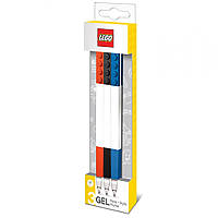 Набор гелевых ручек LEGO (синя, черная, красная) 51513