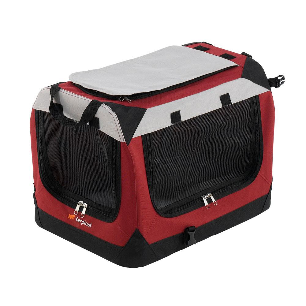 Переноска будиночок для собак і кішок 60 x 42 x h 42 cm Ferplast HOLIDAY 4