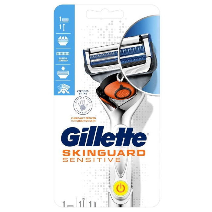 Станок для гоління Gillette Skinguard Sensative з технологією Flexball 1 шт