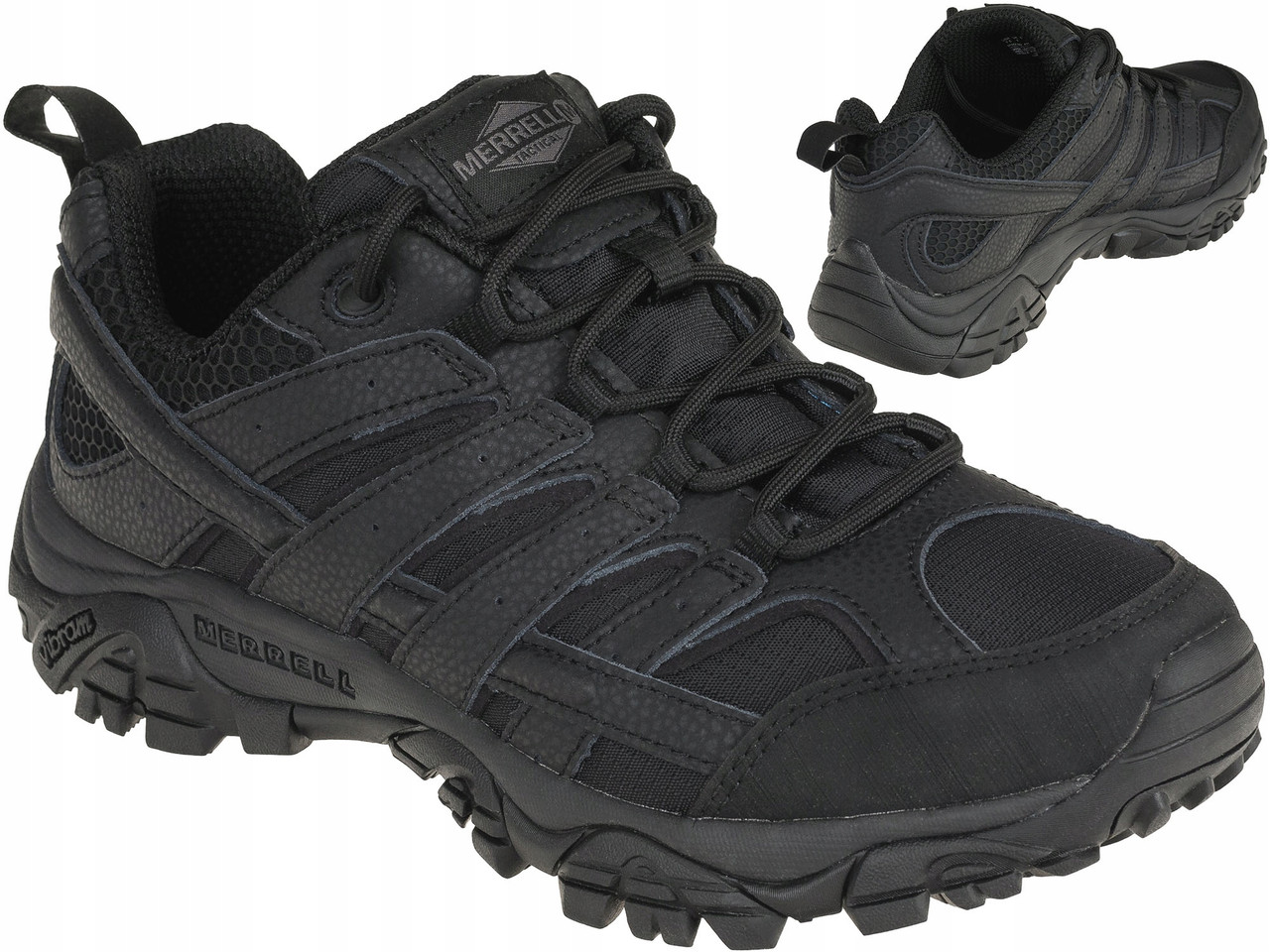 Кросівки Merrell Moab 2 tactical чорний 40 / 25cm / us-7 / uk-6.5