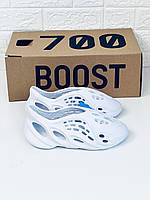 Кроксы тапочки кроссовки Adidas Yeezy foam runner лето Crocs белые