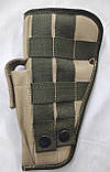 Кобура тактична кайот під пістолет "ТТ "тканина Cordura кріплення система Molle, фото 2