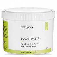 Бескислотная сахарная паста для шугаринга Epilax плотность Ultra soft, 750г