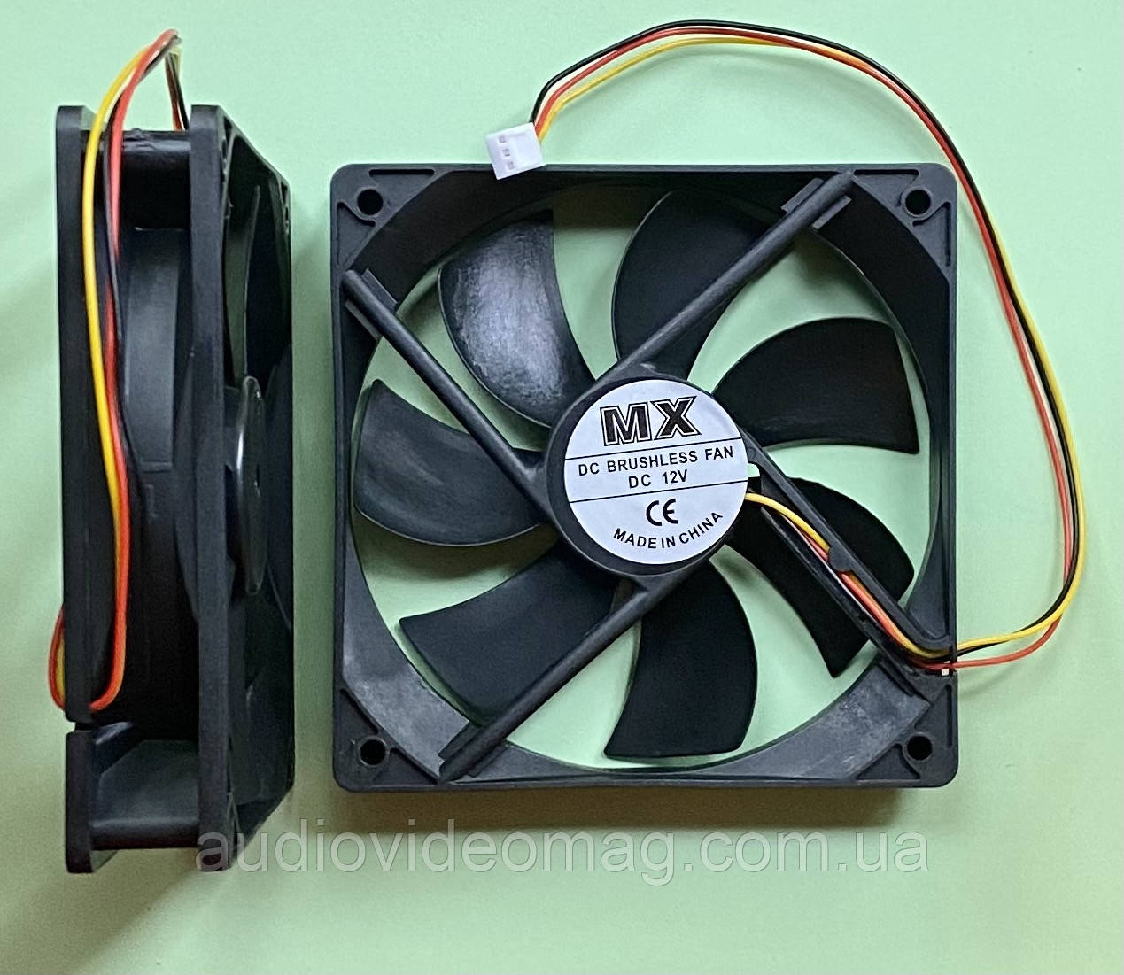 Вентилятор (кулер) 12 V 0.2 A, 120х120х25, 3 pin, для охолодження системного блока комп'ютера