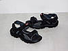 Чоловічі босоніжки чорні на липучках, сандалі 42р, фото 3