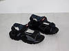 Чоловічі босоніжки чорні на липучках, сандалі 42р, фото 5