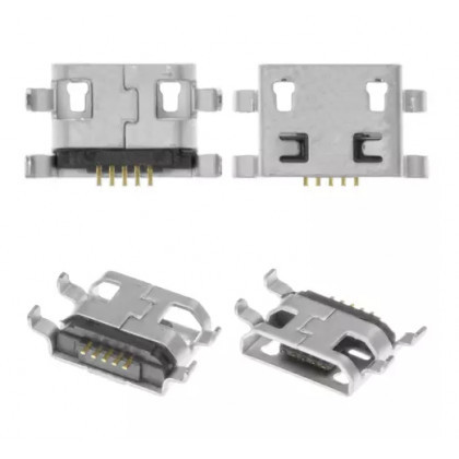 Коннектор зарядки Xiaomi Redmi Note 5 (5 pin) micro-USB (1шт), фото 1