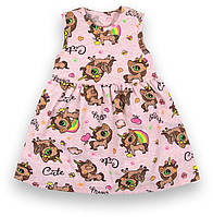 Модное летнее платье сарафан для девочки размер 80-98