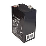 Акумулятор для дитячого електромобіля Aroma свинцево-кислотний Westinghouse 6V, 5Ah, terminal F2, 1шт 101*48*70 мм, фото 3