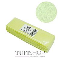 Безворсовые салфетки TUFI profi PREMIUM желтые плотные 4х6 см 70 шт (104166)