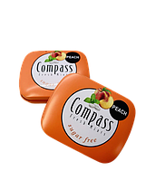 Драже Compass Peach персик 14 г, 12шт/уп