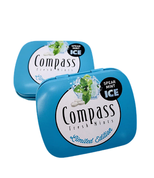 Драже Compass Spearmint з м'ятою14 г, 12шт/уп