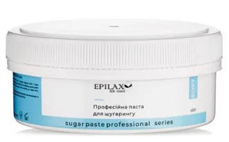 Безкислотна цукрова паста для шугарінгу Epilax Professional щільність Soft, 450г