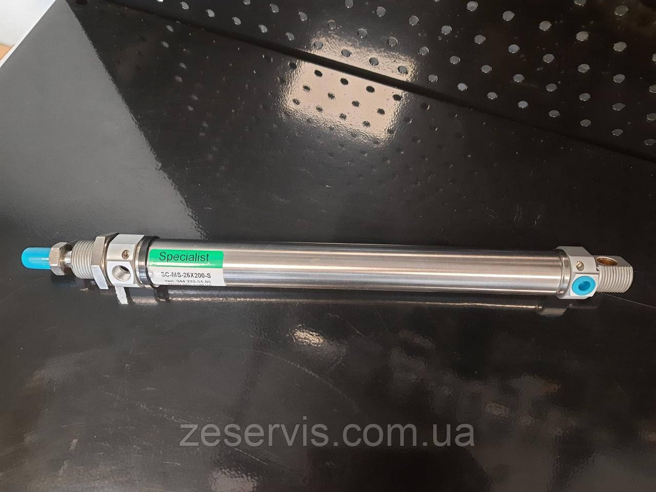 Пневмоциліндр подвійної дії SC-MS-25X200-S, фото 1