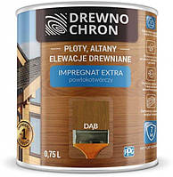 Плёнкообразующая пропитка Drewnochron Impregnat Extra Дуб 0.75 л