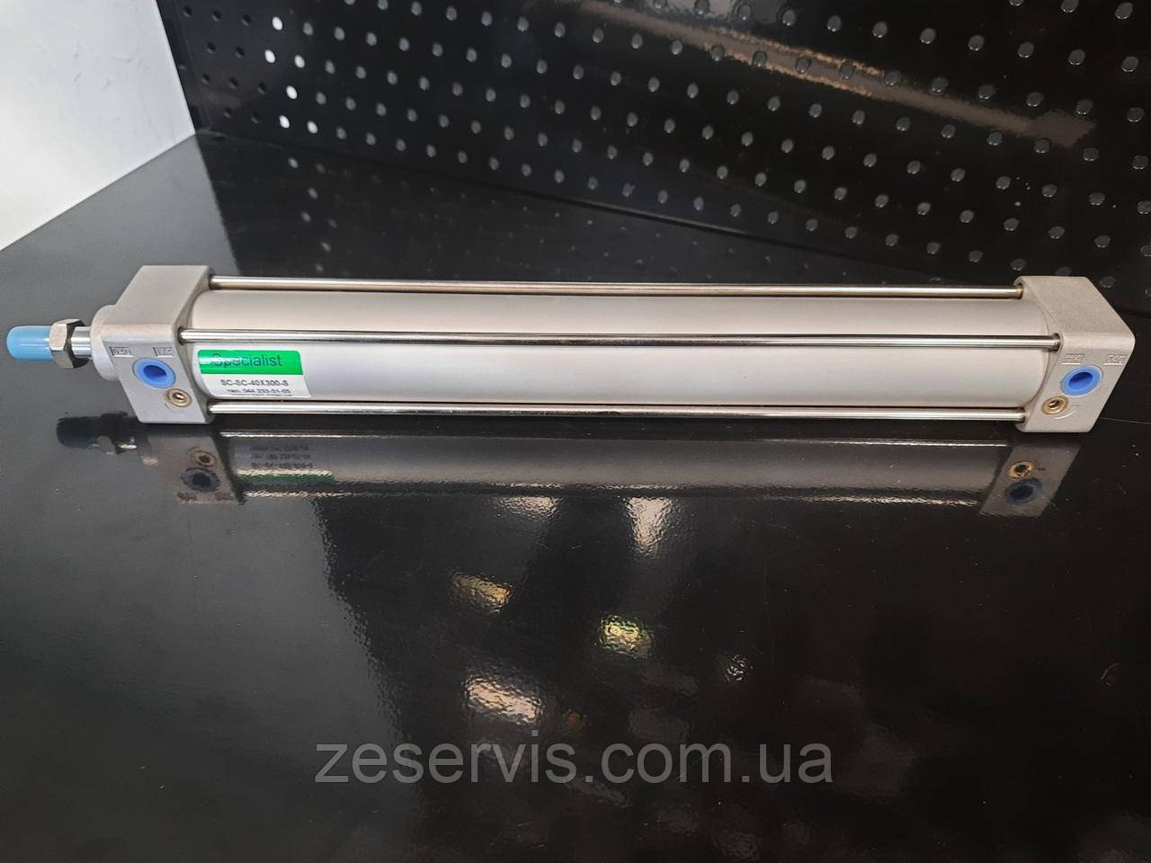 Пневмоциліндр подвійної дії SC-SC-40X300-S, фото 1