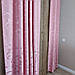Комплект штор, розовый , с классическим вензелем, фото 3