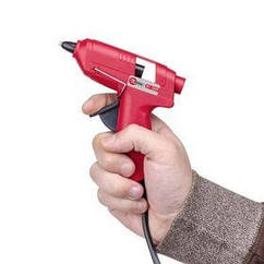 Пістолет клейовий 10 Вт, 230 В, під стрижні 7-8 мм, 6-10 г/хв. INTERTOOL RT-1009