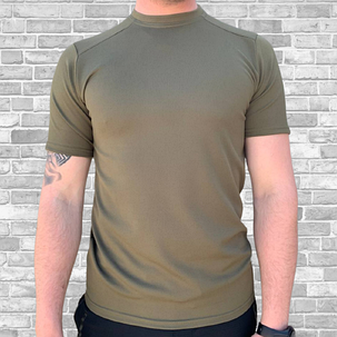 Футболка быстросохнущая S,М,L,XL,XXL Cool Pas Олива, фото 2