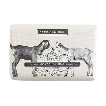 Натуральне органічне мило Beekman 1802 Pure Goat Milk Soap 255гр