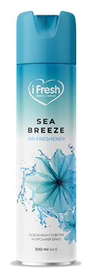 Освіжувач аерозольний повітря iFresh 300 мл, sea breeze