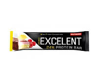 Спортивный батончик Nutrend Excelent protein bar, 85 грамм - лимон + творог + малина с клюквой (Double -