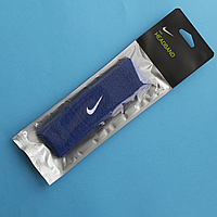 Повязка Nike Swoosh Headband синяя blue