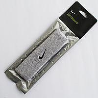 Повязка Nike Swoosh Headband grey серая