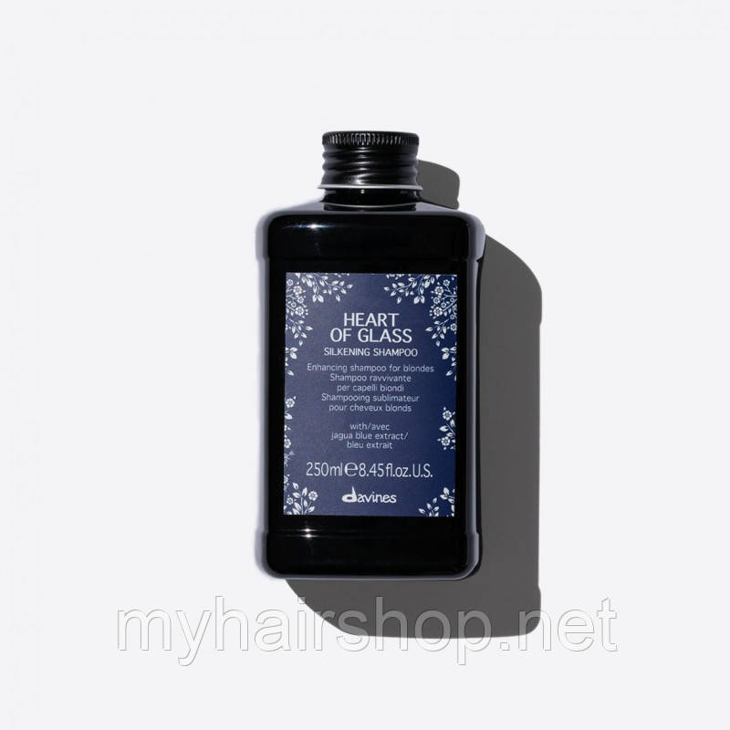 Шампунь, що підтримує колір, для блонду Davines Heart Of Glass Silkening Shampoo 250 мл