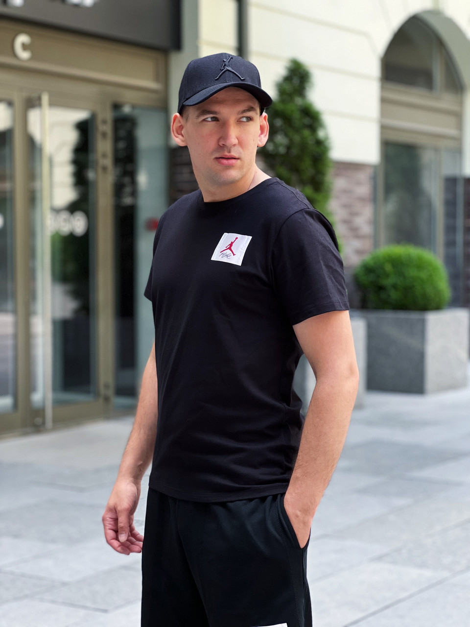 Футболка чоловіча Jordan Flight Short-sleeve Crew / CZ5060-010 (Розміри:S,M,L,XL,2XL)